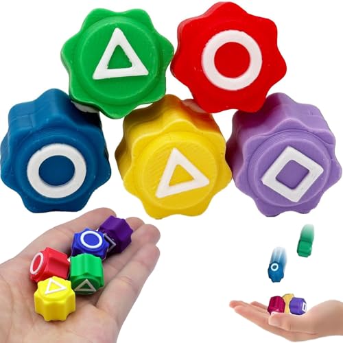 Gonggi Korean Game, Traditionelles Handspiel Mit Bunt Steinchen, Perfektes Minispiel Für Kinder Und Erwachsene, Ideal Für Unterhaltsame Stunden Und Koordinationstraining (2.0 A) von Generisch