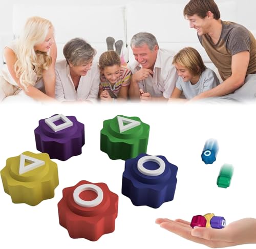 Gonggi Koreanisches Spiel, Koreanisches Traditionelles Spiel Gonggi Jack Stone Pebbles Set Spiel, Reaktionsspiel für Erwachsene und Kinder Hand-Auge-Koordination Spiel Partyspiele (5 Stück) von Generisch