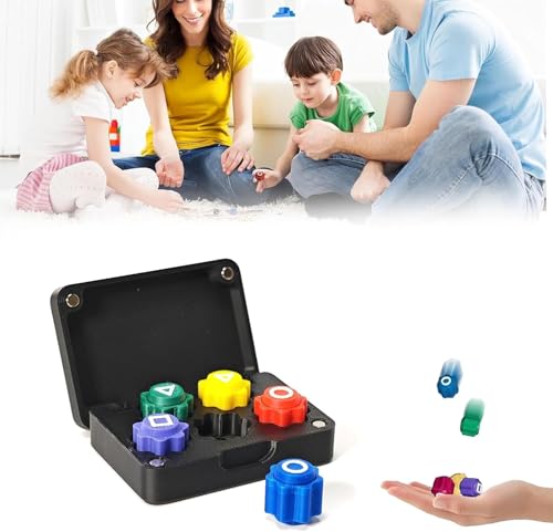 Gonggi Koreanisches Traditionelles Spielspiel, Gonggi Jack Stone Pebbles Set Spiel, Handspiel Mit Bunt Steinchen für Unterhaltsame Stunden Und Koordinationstraining, Steinspiel Steinfangspiel (Stil 1) von Generisch