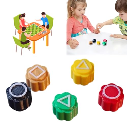 Gonggi Koreanisches traditionelles Spiel, Gonggi Jack Stone Pebbles Set Steinfangspiel, Jacks Game Jack Stone Game Familienaktivität, tragbar und langlebig für alle Altersgruppen (5 Stück) von Generisch