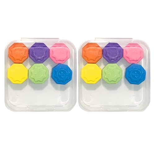 Gonggi Stones | 12 Stück Gonggi Korean Game Stones | Traditionelles Koreanische Gonggi Spiel | Klassisches Jacks Spielspielzeug mit Koffer | Hand Augen Koordinations Spiele Spielzeug für Kinder von Generisch