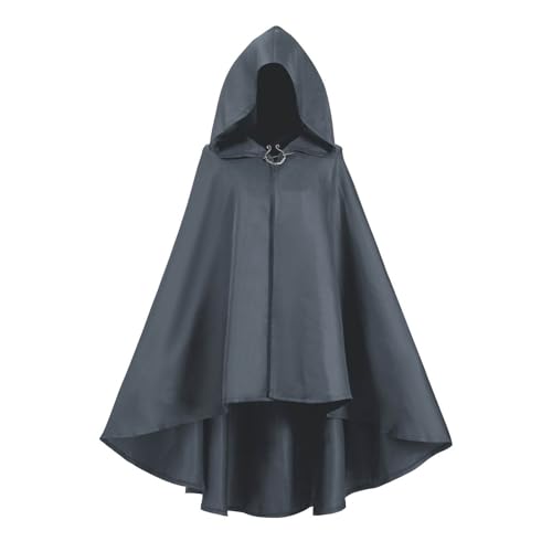 Gothic Kapuzenumhang Mittelalter Kapuzenumhang Vintage Schal Renaissance Gothic Performance Kleidung Kostüm Zubehör Kleidungsstück Gothic Kapuzenumhang Mittelalter Kapuzenumhang Vintage Schal Renaissance Gothic Performance Kleidung Kostüm Zubehör Kleidungsstück von Generisch