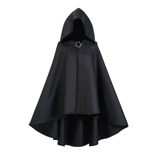 Gothic Kapuzenumhang Mittelalter Kapuzenumhang Vintage Schal Renaissance Gothic Performance Kleidung Kostüm Zubehör Kleidungsstück Gothic Kapuzenumhang Mittelalter Kapuzenumhang Vintage Schal Renaissance Gothic Performance Kleidung Kostüm Zubehör Kleidungsstück von Generisch