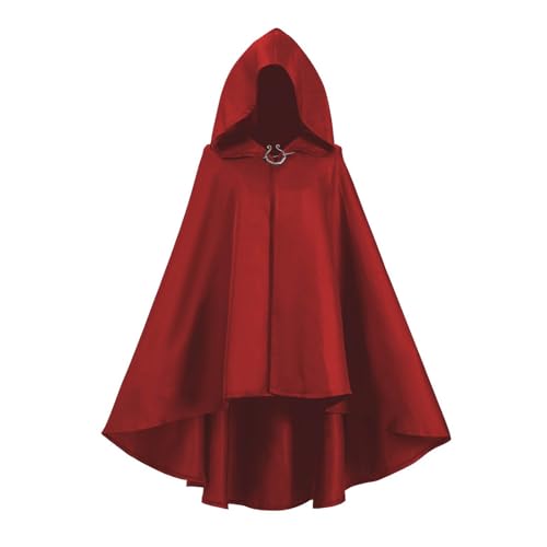 Gothic Kapuzenumhang Mittelalter Kapuzenumhang Vintage Schal Renaissance Gothic Performance Kleidung Kostüm Zubehör Kleidungsstück Gothic Kapuzenumhang Mittelalter Kapuzenumhang Vintage Schal Renaissance Gothic Performance Kleidung Kostüm Zubehör Kleidungsstück von Generisch