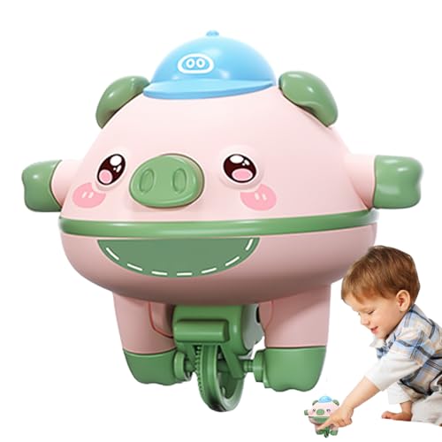 Gyroskop-Einrad, Seiltänzer-Spielzeug - Schwein Seiltänzer Roboter - Hochwertiges MaSpielzeug, Gyroskop-Spielzeug, lustiges Spielzeug, Lernspielzeug, Neuheitsspielzeug zur Kompetenzentwicklung Gyroskop-Einrad, Seiltänzer-Spielzeug - Schwein Seiltänzer Roboter - Hochwertiges MaSpielzeug, Gyroskop-Spielzeug, lustiges Spielzeug, Lernspielzeug, Neuheitsspielzeug zur Kompetenzentwicklung von Generisch