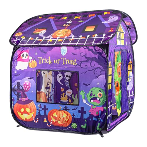Halloween Kinderzelt Indoor Spielzelt Aus Oxford Stoff 86x86x95cm Atmungsaktives Design Schneller Aufbau Ohne Werkzeuge Für Rollenspiele Geburtstagsparty Gartenaktivitäten Faltbar Tragbar Halloween Kinderzelt Indoor Spielzelt Aus Oxford Stoff 86x86x95cm Atmungsaktives Design Schneller Aufbau Ohne Werkzeuge Für Rollenspiele Geburtstagsparty Gartenaktivitäten Faltbar Tragbar von Generisch