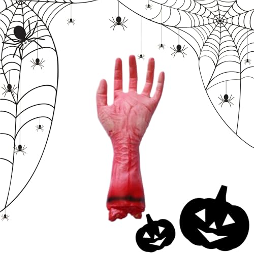 Halloween Körperteile - Arm Halloween Requisiten | Decorativ Grusel Cosplay Requisiten Für Geisterhaus Escape Room Schulaufführung Partyzubehör Halloween Körperteile - Arm Halloween Requisiten | Decorativ Grusel Cosplay Requisiten Für Geisterhaus Escape Room Schulaufführung Partyzubehör von Generisch