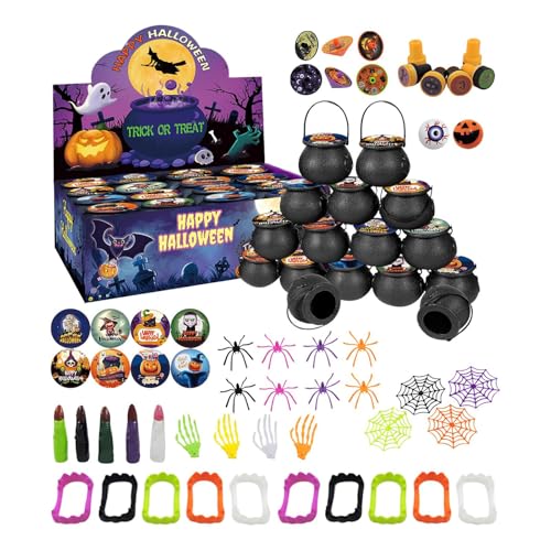 Halloween Spielzeug, Halloween Preise Für Spielevents, Geruchloses wiederverwendbares interaktives Spiel für Kindertagesstätten, Klassenbelohnungen, Geburtstage, Ostereiersuche & Karneval Halloween Spielzeug, Halloween Preise Für Spielevents, Geruchloses wiederverwendbares interaktives Spiel für Kindertagesstätten, Klassenbelohnungen, Geburtstage, Ostereiersuche & Karneval von Generisch
