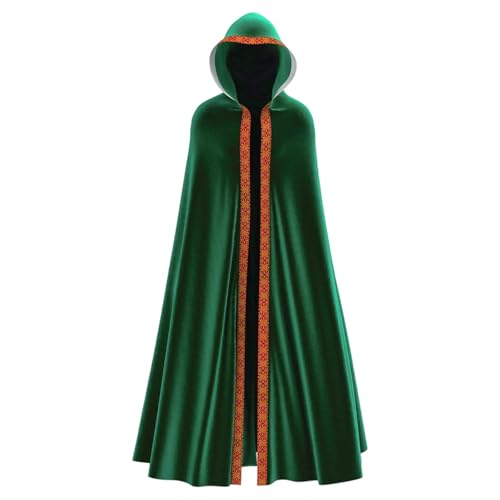 Halloween-Umhang-Kostüme, Unisex, langer Umhang, mittelalterlich, lockerer Umhang, Schal, Gothic, Steampunk, Performance-Kleidungs-Set Halloween-Umhang-Kostüme, Unisex, langer Umhang, mittelalterlich, lockerer Umhang, Schal, Gothic, Steampunk, Performance-Kleidungs-Set von Generisch