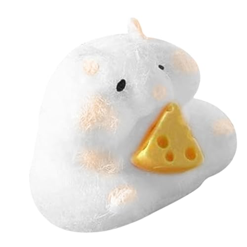 Hamster Squishy Squeeze Toy, Süß Fu-fu Taba Squeeze Hamster Gelb Süßes Ensorisches Zappelspielzeug Für Kinder Und Erwachsene, Geschenk Für Ostern Weihnachten Und Geburtstag von Generisch