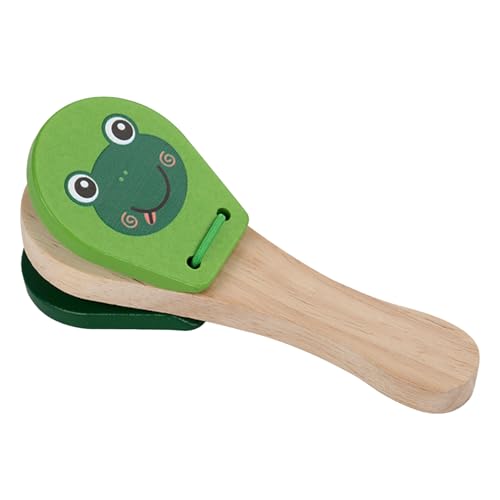 Hand Castanets, Animal Pattern Wooden Percussion Instrument Toy, Early Learning Musical Clapper for Kids, Fun Educational Sound Toy for Classroom, Daycare, or Home Use, 3pcs Hand Castanets, Animal Pattern Wooden Percussion Instrument Toy, Early Learning Musical Clapper for Kids, Fun Educational Sound Toy for Classroom, Daycare, or Home Use, 3pcs von Generisch