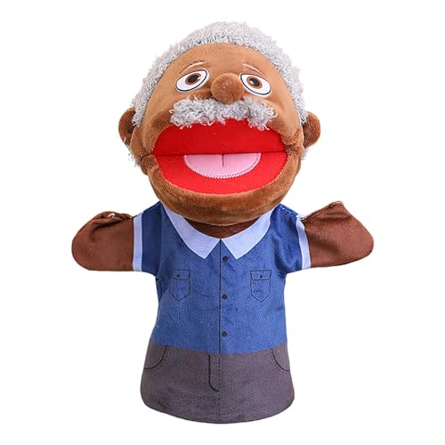 Hand Puppets - Family Puppets | Storytelling Plush Puppet | Family Hand Puppets, Soft Role-Play Toy Puppets Interactive Pretend Play Puppet, School Home Puppet with Movable Mouth for Girls Boys von Generisch