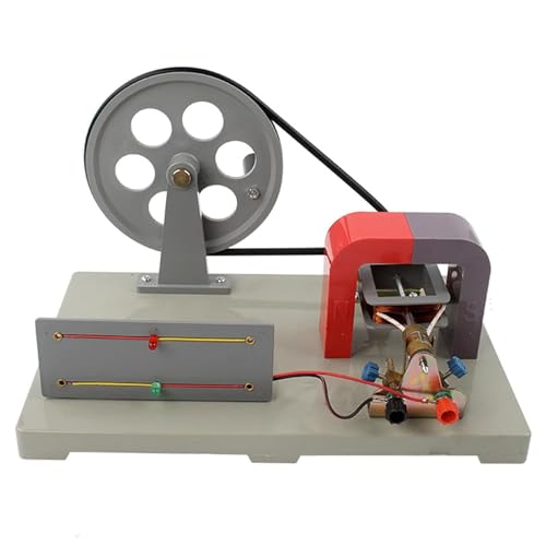 Handgekröpftes Wechselstrom- und DC-Generatormodell, pädagogisches Physik-Lehrwerkzeug für wissenschaftliche Experimente und Demonstrationen im Klassenzimmer Handgekröpftes Wechselstrom- und DC-Generatormodell, pädagogisches Physik-Lehrwerkzeug für wissenschaftliche Experimente und Demonstrationen im Klassenzimmer von Generisch