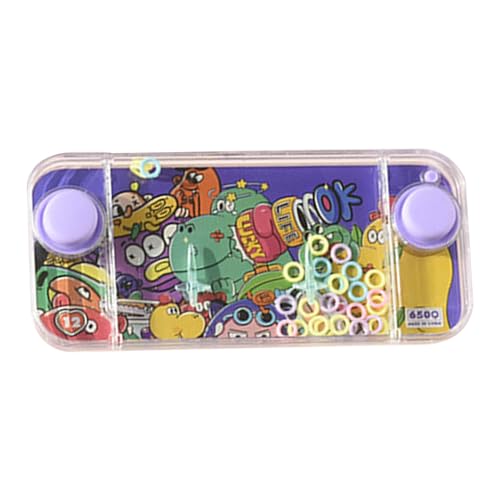 Handheld Wasserspiel - ABS Water Ring Toss Game Handheld | Handspielzeug gehaltenes Konsolenring, Reise Fantasie Retro squeezee Puzzle -Maschine Spielzeug für Kinder, Kinder, Erwachsene, alle Handheld Wasserspiel - ABS Water Ring Toss Game Handheld | Handspielzeug gehaltenes Konsolenring, Reise Fantasie Retro squeezee Puzzle -Maschine Spielzeug für Kinder, Kinder, Erwachsene, alle von Generisch