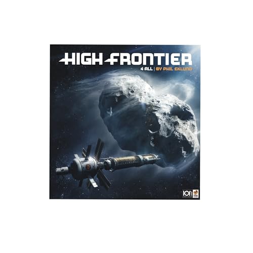 High Frontier 4 All Strategisches Brettspiel | Raumfahrt, Kolonisation und Technologie | Für 1 bis 5 Spieler | Ion Games Edition von Generisch