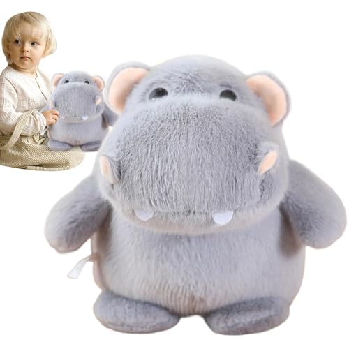 Hippo Plush - Stuffed Animal Toys Pillow | Cute Hippo Plushie Toy, Hugable Home Toy Decoration, Suitable for Home Sofa Bedroom Decoration von Generisch