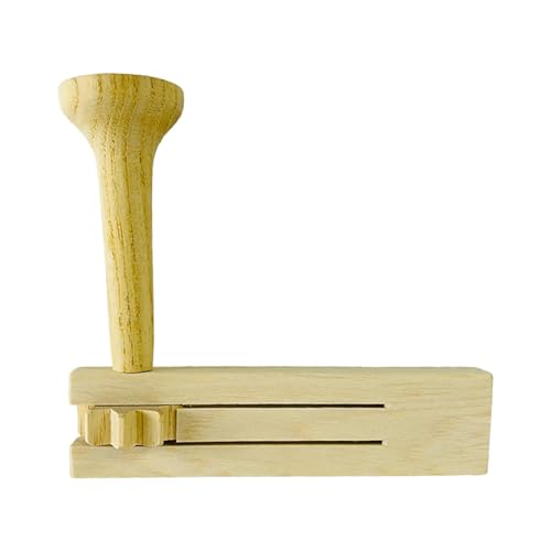 Holz-Rattle Ratchet, Traditionelles Matraca Toy, Bildendes Musikinstrument, Interaktives Musikspielzeug, Kindermusikspielzeug, Rattle Ratchet Toy, Holzmusikinstrument, traditionelles mexikanisches von Generisch