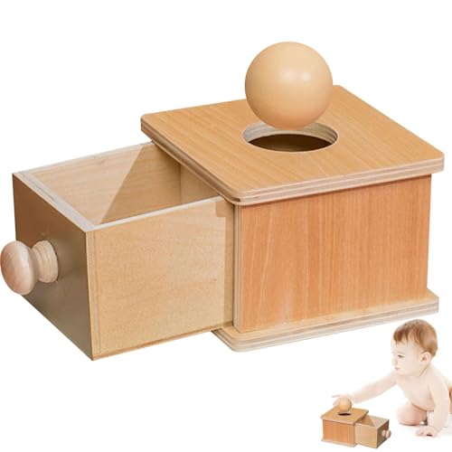 Holzkugelspielzeug | Coin Ball boxObjekt Beständigkeit für Babys, Kleinkinder, Babys, Kinderspielzeug Vorschulalter, Geburtstag Holzkugelspielzeug | Coin Ball boxObjekt Beständigkeit für Babys, Kleinkinder, Babys, Kinderspielzeug Vorschulalter, Geburtstag von Generisch