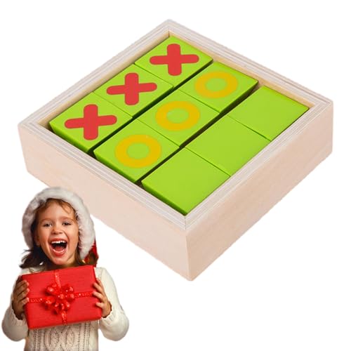 Holzpuzzle für Kinder, Würfelpuzzle für Kinder, Block-Puzzle-Matching-Spiel, Feinmotorik-Puzzlespiel, Denksport-Lernspielzeug, Holzpuzzle für Kinder ab 3 Jahren von Generisch