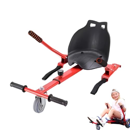 Hoverboard -Sitzansatz - Gleichgewicht Scooter Go karts Frame, Selbstausgleichsstand | Starker Schweber mit einfacher Lenkung, einstellbarer Rahmen für Kinder Freude, Fitnessaktivität Teenager, Freize Hoverboard -Sitzansatz - Gleichgewicht Scooter Go karts Frame, Selbstausgleichsstand | Starker Schweber mit einfacher Lenkung, einstellbarer Rahmen für Kinder Freude, Fitnessaktivität Teenager, Freize von Generisch