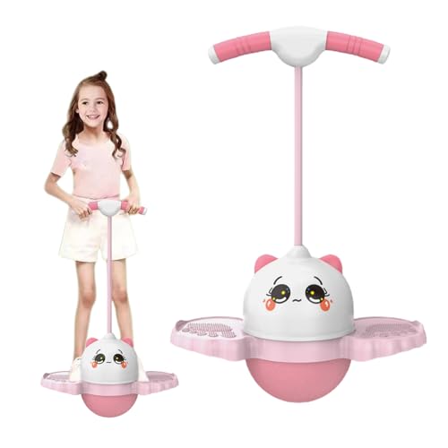 Hüpfball Jumper - Trichter Spielzeug für Tiere Aufblasbarer Spielball Rennsport Cartoon | Fun Fitness Trainer mit Griff für Spiele im Freien Kindergarten Hüpfball Jumper - Trichter Spielzeug für Tiere Aufblasbarer Spielball Rennsport Cartoon | Fun Fitness Trainer mit Griff für Spiele im Freien Kindergarten von Generisch
