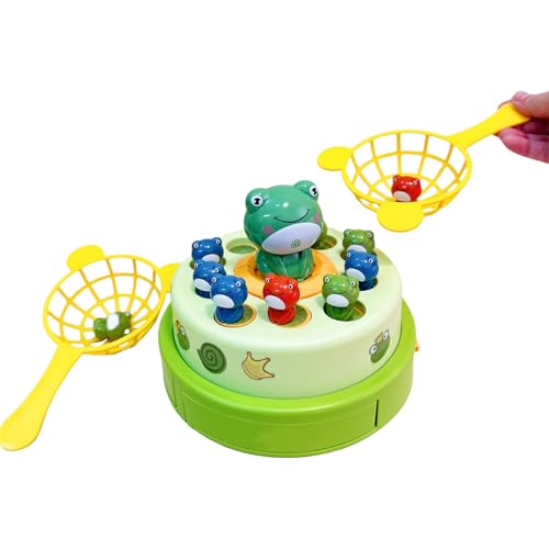 Hüpfen Und Fangen,Pop Out Spiele | Rotierendes Elektrisches Musik-Spielzeug Mit Licht Für Kinder Kleinkinder Hüpfen Und Fangen,Pop Out Spiele | Rotierendes Elektrisches Musik-Spielzeug Mit Licht Für Kinder Kleinkinder von Generisch