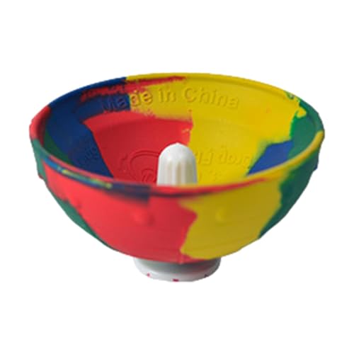Hüpfende Hüpfbälle für Kinder | Drehbarer Bowl aus Gummi | Kreative Spiele für Kinder und pädagogische Sportspiele im Freien für Spielplatz, Zuhause, Reisen, Schulen und Giarden von Generisch