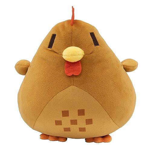 Huhn-Plüschtier, Videospiel-Valley-Plüschtier, 7,8-Zoll-Stardew-Plüschtier, Spielperipherie-Stofftier, weiches Plüschkissen, Geschenk for Fans und Kinder(Brown) von Generisch