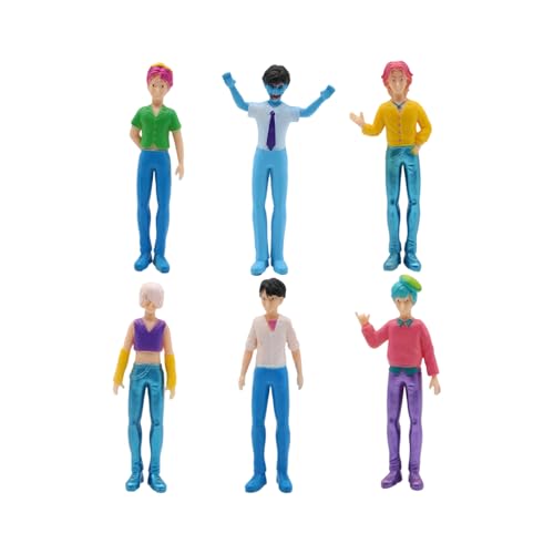 Huntrix Merch Figure Huntrix Theme Figure Tiger Birds Spielzeugfiguren HUNTR/X Puppen Figur Merchandise Geschenke für Cartoon Fan Huntrix Merch Figure Huntrix Theme Figure Tiger Birds Spielzeugfiguren HUNTR/X Puppen Figur Merchandise Geschenke für Cartoon Fan von Generisch