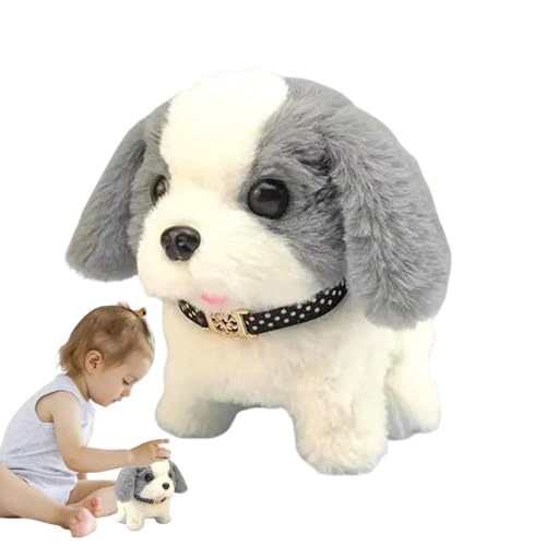 Interactive Plush Puppy, Walking Plush Dog, Robot Puppy Toy, Barking Plush Dog, Wagging Tail Toy, Interactive Dog Toy, Plush Puppy For Kids, Walking Robot Dog, Plush Pet Toy, Toy Puppy Walking von Generisch