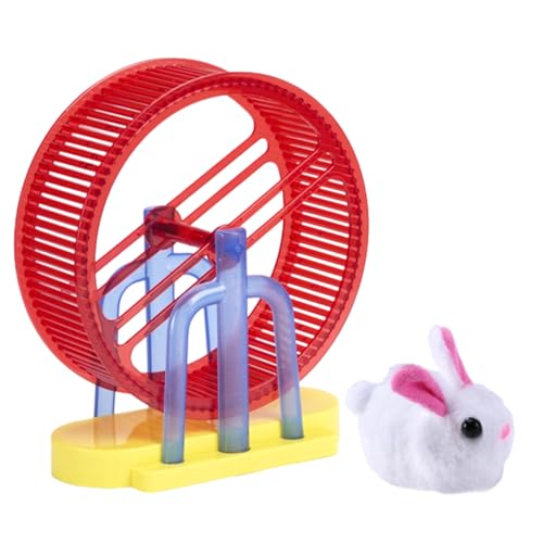 Interaktives Haustier - Tierisches Haustierspielzeug - Elektrisches Plüschhamster-Simulationsset Mit Stand & Laufrad | Unterhaltung Für, Kind, Schreibtisch, Zuhause & Indoor-Spiele Interaktives Haustier - Tierisches Haustierspielzeug - Elektrisches Plüschhamster-Simulationsset Mit Stand & Laufrad | Unterhaltung Für, Kind, Schreibtisch, Zuhause & Indoor-Spiele von Generisch