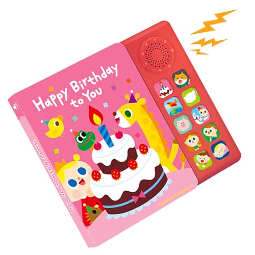 Interaktives Musikbuch, Musik-Lernspielzeug, 23 x 21 x 3 cm, englisches Kinderreim-Soundbuch, Lernhilfe, stabiles Design für , Mädchen, Kinder, frühes Lernen, Unterricht, Vorschulgebrauch Interaktives Musikbuch, Musik-Lernspielzeug, 23 x 21 x 3 cm, englisches Kinderreim-Soundbuch, Lernhilfe, stabiles Design für , Mädchen, Kinder, frühes Lernen, Unterricht, Vorschulgebrauch von Generisch