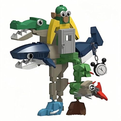 Italienisch Tung Sahur Bausteine, Berg und Meer Classic Holz Strichmännchen Fusion Big BOSS Monster Puppe Tung Sahur Spielzeugfigur, Internet Meme Set für Brain Red Fans Italienisch Tung Sahur Bausteine, Berg und Meer Classic Holz Strichmännchen Fusion Big BOSS Monster Puppe Tung Sahur Spielzeugfigur, Internet Meme Set für Brain Red Fans von Generisch