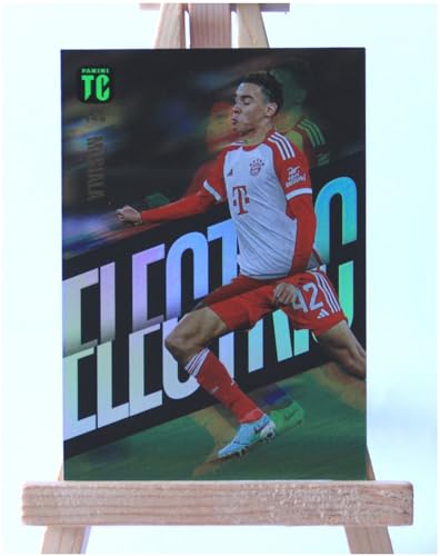 Jamal Musiala Bayern Electric Fußball Sammelkarte 148 Panini Top Class von Generisch