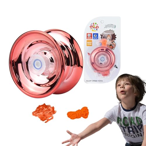 JoJo-Ball - Legierung Yoyo Toy Yo-Yo Ball | Yo-Yo-Ball, Trick-Yoyo zum Trainieren der Hand-Auge-Koordination, hilft Kindern und Anfängern, Sich zu entspannen und zu konzentrieren von Generisch