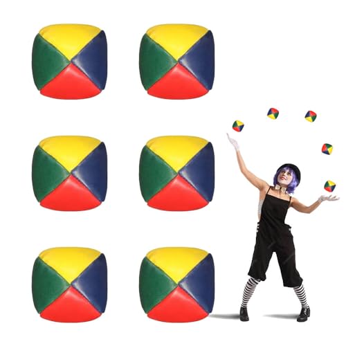 Jonglierbälle,6 Stück Jonglierbälle Set,Mini Jonglierbälle Anfänger,Weiche Langlebige,wasserunempfindlich,Juggling Balls inkl,Anleitung,Jonglierbälle Profi,leicht zu greifen für Jungen,Mädchen Jonglierbälle,6 Stück Jonglierbälle Set,Mini Jonglierbälle Anfänger,Weiche Langlebige,wasserunempfindlich,Juggling Balls inkl,Anleitung,Jonglierbälle Profi,leicht zu greifen für Jungen,Mädchen von Generisch