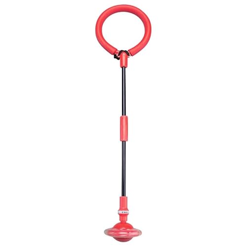 Jump ball Swing Wheel mit Lichtrad Kinder Blinkender Springring Fußkreisel Springender Ball Blinkender Faltbarer Flash Blinkender Sprungball Springring Kinder Blinkender (Orange, Einheitsgröße) von Generisch