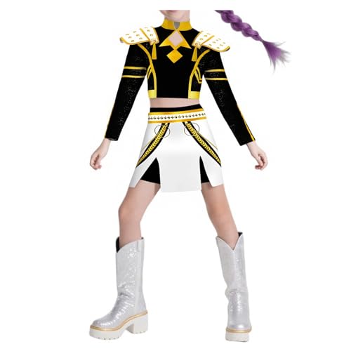 K-Kpop D-Demons H-Hunter Kostüm Kinder Mädchen Anime Cosplay Ru mi Mi ra Zo ey K Pop Anime Jäger Popsänger Idol Bühnenuniform Verkleidung Komplettes Set Halloween Party Dress-up Karneval Outfits K-Kpop D-Demons H-Hunter Kostüm Kinder Mädchen Anime Cosplay Ru mi Mi ra Zo ey K Pop Anime Jäger Popsänger Idol Bühnenuniform Verkleidung Komplettes Set Halloween Party Dress-up Karneval Outfits von Generisch