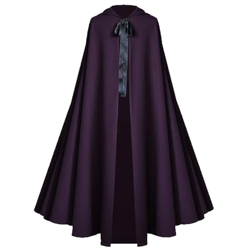 Kapuzenumhang Halloween Erwachsene Krawatte vorne Cartoon Schal Festival Party Robe Bühnenaufführung Umhang Gothic Mittelalter Kleidung Kapuzenumhang Halloween Erwachsene Krawatte vorne Cartoon Schal Festival Party Robe Bühnenaufführung Umhang Gothic Mittelalter Kleidung von Generisch