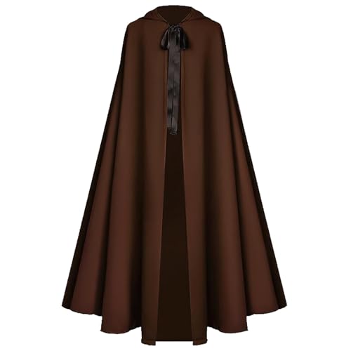 Kapuzenumhang Halloween Erwachsene Krawatte vorne Cartoon Schal Festival Party Robe Bühnenaufführung Umhang Gothic Mittelalter Kleidung Kapuzenumhang Halloween Erwachsene Krawatte vorne Cartoon Schal Festival Party Robe Bühnenaufführung Umhang Gothic Mittelalter Kleidung von Generisch