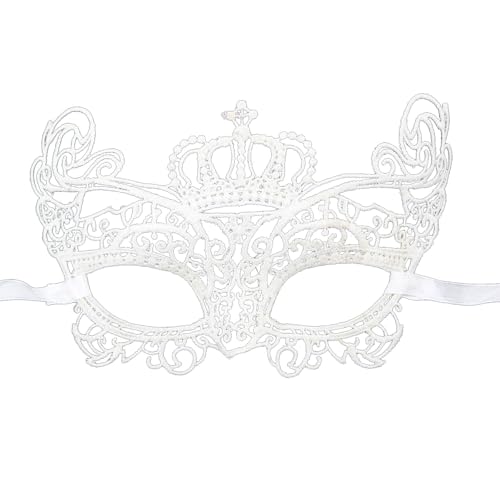 Karneval Accessoires Ball Kostüm Kostüme Spitze Party Venezianische Dekorationen Karneval Outfit 2025 Stirnbänder Masken Damen Karneval Kostüme Maskaraden Kopfbedeckung Maske Karneval Masken von Generisch