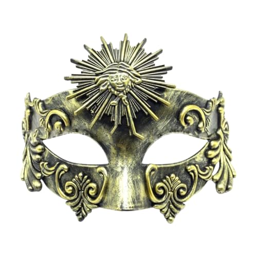 Karneval Karneval Maske Retro venezianischer Gladiator Party Ball Maskerade Outfits Zubehör Stirnbänder Kostüme Masken Maske Maskerade 2025 Karneval Kostüme Kopfbedeckung Outfit von Generisch