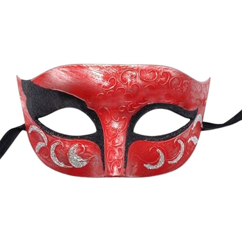 Karneval Kostüm für Damen Retro Accessoires Venezianischer Ball Karneval Masken Karneval Outfit Stirnbänder Party Maske 2025 Karneval Gesichtsmasken für Erwachsene Dekorationen Kopfbedeckung von Generisch