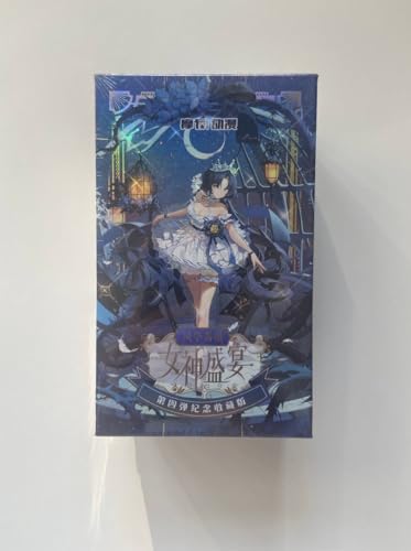 Kartenbox Goddess Story Goddess Feast V1 Versiegelt Waifu Anime Girl Card TCG TCG Display Box Sealed Card Sammelkartenspiele von Generisch