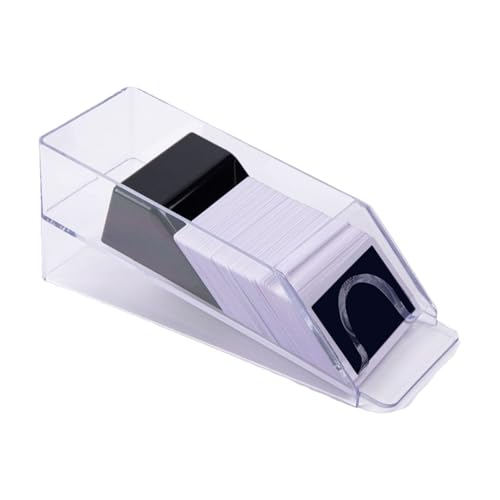 Kartenschuh | Kartenhändle Kartenausgeber Professionell Gewicht Texas Holdem Romme Skat Gesellschaftsspiele Tragegriff Reisefreundlich Langlebiges Spielzubehör Kartenschuh | Kartenhändle Kartenausgeber Professionell Gewicht Texas Holdem Romme Skat Gesellschaftsspiele Tragegriff Reisefreundlich Langlebiges Spielzubehör von Generisch