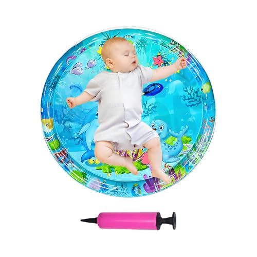 Katzen-Wassermatte – Anti-Kratzer Haustier sensorische Wassermatte | Aufblasbare interaktive Spielzeug-Pad Kratzfestes Zubehör für Übung Welpe gelangweilt Baby Boden Zimmer Küche Katzen-Wassermatte – Anti-Kratzer Haustier sensorische Wassermatte | Aufblasbare interaktive Spielzeug-Pad Kratzfestes Zubehör für Übung Welpe gelangweilt Baby Boden Zimmer Küche von Generisch