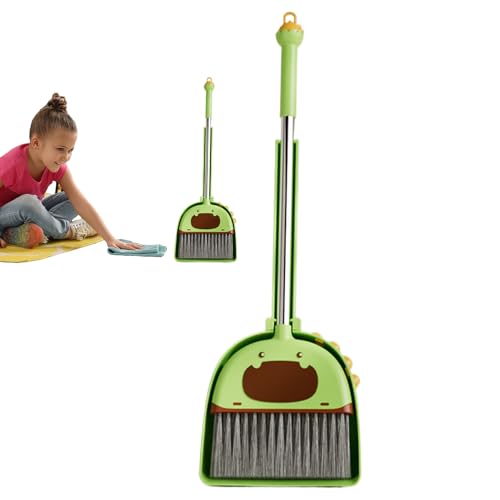 Kehrset für Kinder - Besen und Kehrschaufel für Kleinkinder - Kompaktes Lernspielzeug für den Kindergarten | Farbige Reinigung, Haus mit Kindersicherung drinnen und draußen, für Kehrset für Kinder - Besen und Kehrschaufel für Kleinkinder - Kompaktes Lernspielzeug für den Kindergarten | Farbige Reinigung, Haus mit Kindersicherung drinnen und draußen, für von Generisch