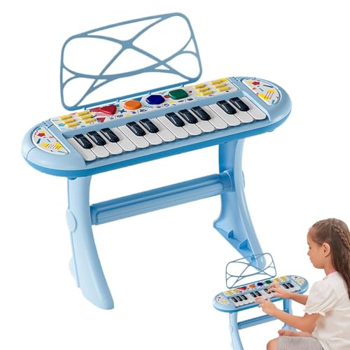 Keyboard Piano Kids, 24-Key Learning Keyboard, Musical Kids Instrument, Beginner Piano for Girls, Electronic Toy Piano, Recording Keyboard Piano, Digital Keyboard von Generisch