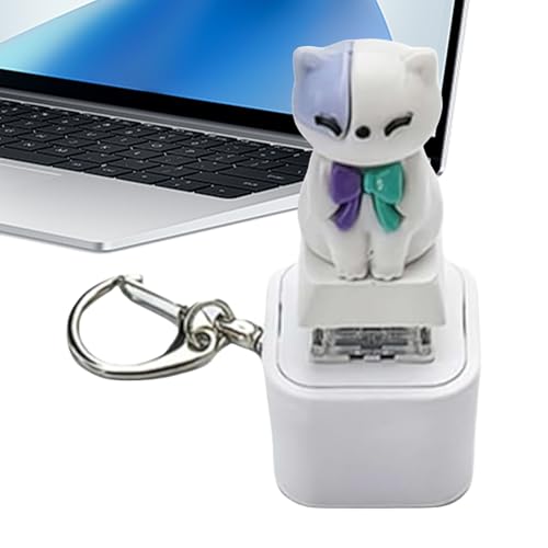 Keyboard -Zappel - 1,18 Zoll Cat Meow Dog Bark Sound Toy für den Familiengebrauch, unterhaltsame Stressablastung mit interaktiver Funktion, kompaktes Gadget für Erwachsene Kinder Reisen Rucksack Schul Keyboard -Zappel - 1,18 Zoll Cat Meow Dog Bark Sound Toy für den Familiengebrauch, unterhaltsame Stressablastung mit interaktiver Funktion, kompaktes Gadget für Erwachsene Kinder Reisen Rucksack Schul von Generisch