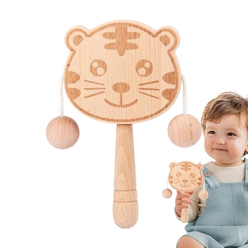 Kid Monkey Drum - Wood Toy Baby | Mini Schüttelspielzeug | Drum Unfinished Wood Toy | Mini Percussion Instrument für Kinder | Baby Drum | Rattings Sensory Toys | Sensorisches Spielzeug von Batter Kid Monkey Drum - Wood Toy Baby | Mini Schüttelspielzeug | Drum Unfinished Wood Toy | Mini Percussion Instrument für Kinder | Baby Drum | Rattings Sensory Toys | Sensorisches Spielzeug von Batter von Generisch